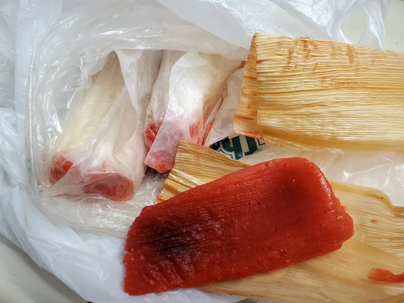 GRANDMAS TAMALES RESTAURANT food